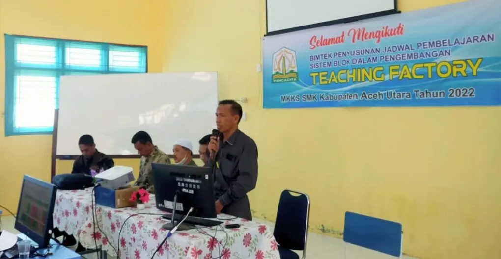 Ketua MKKS SMK Aceh Utara, Ismail, M.Pd 