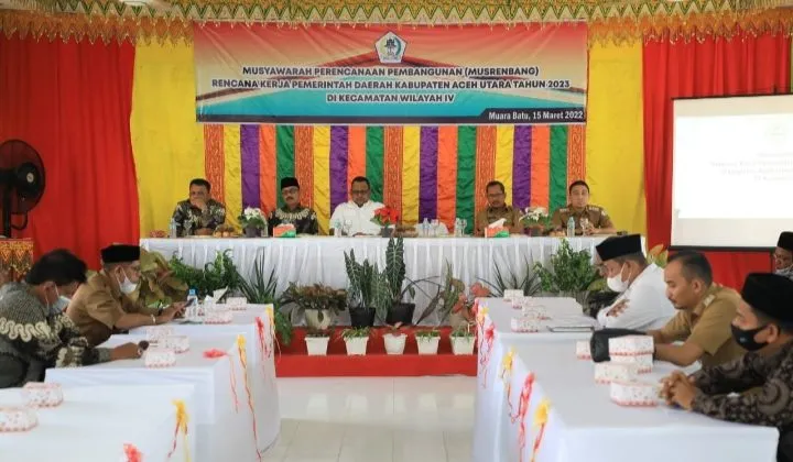 Musrenbang Rencana Kerja Pemerintah Daerah (RKPD) Kabupaten Aceh Utara Tahun 2023.(Ist).