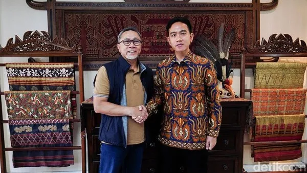 Foto: Zulkifli Hasan bersama Gibran Rakabuming. (IG Zulhas).