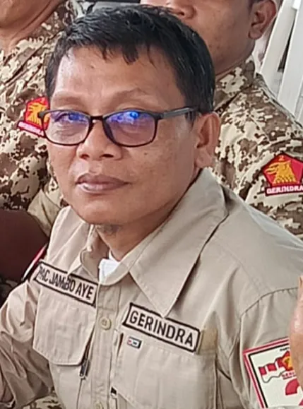 Foto : Sekjen Pimpinan Anak Cabang (PAC) Partai Gerindra Kecamatan Tanah Jambo Aye, Amrianto Nurdin