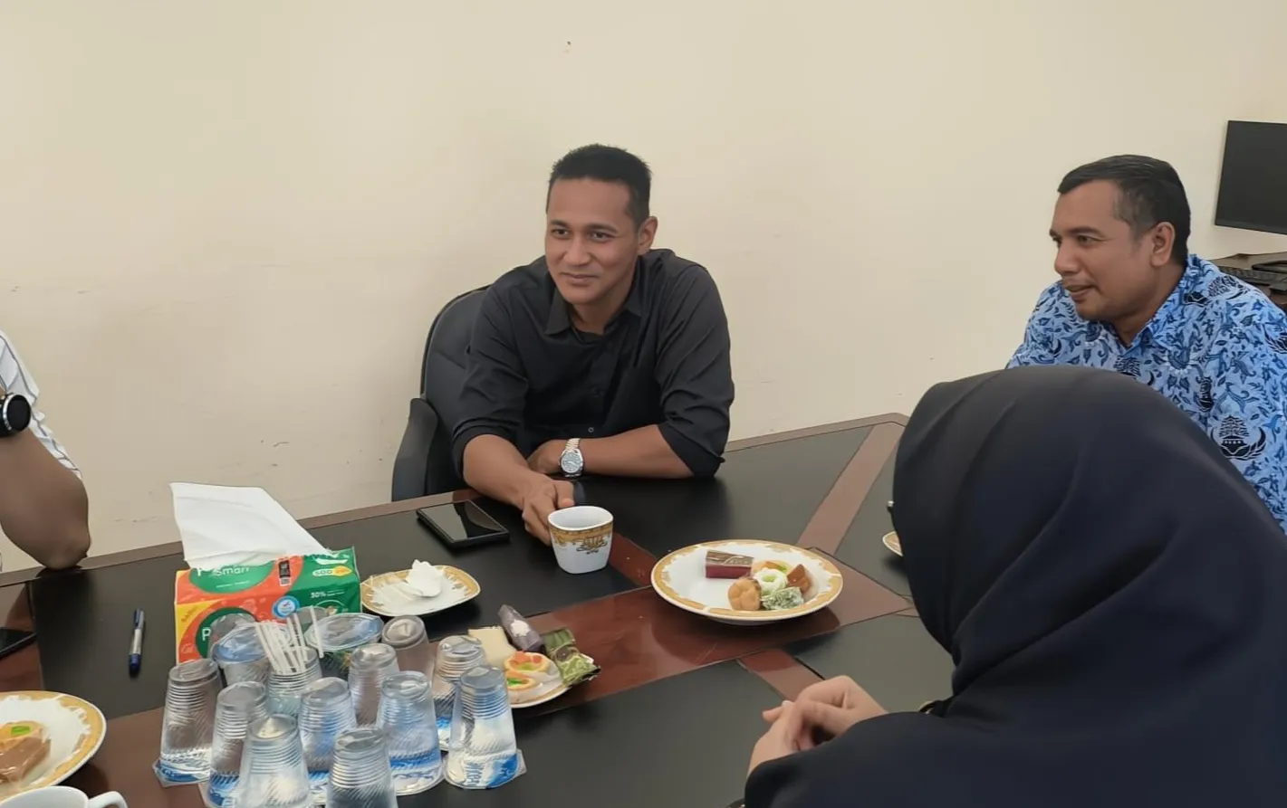 Ketua Komisi VI DPRA, Nazaruddin yang akrab disapa Tgk. Agam, lakukan sidak ke Kacabdin Kota Sabang 