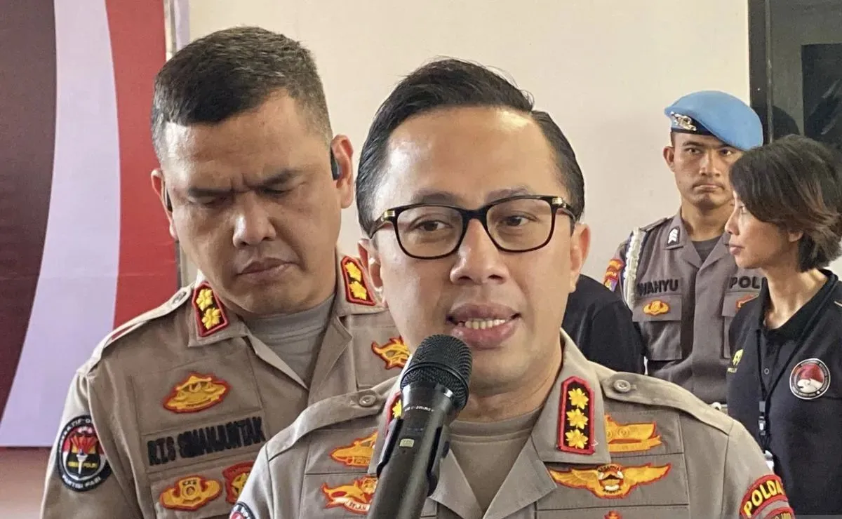 Kabid Humas Polda Metro Jaya Kombes Pol. Ade Ary Syam Indradi saat jumpa pers.[Antara]