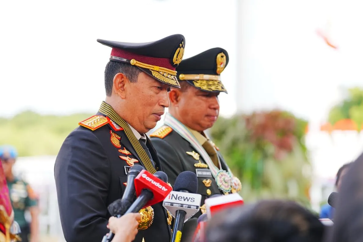 Kapolri Jenderal Listyo Sigit Prabowo saat memberikan keterangan Pers.[Ist]