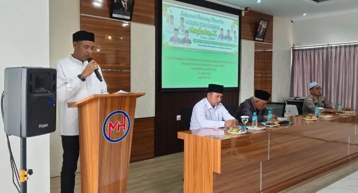 Wakil Bupati Aceh Utara Tarmizi (Panyang) Buka Pelatihan Kader Ulama (PKU) Tahun 2026